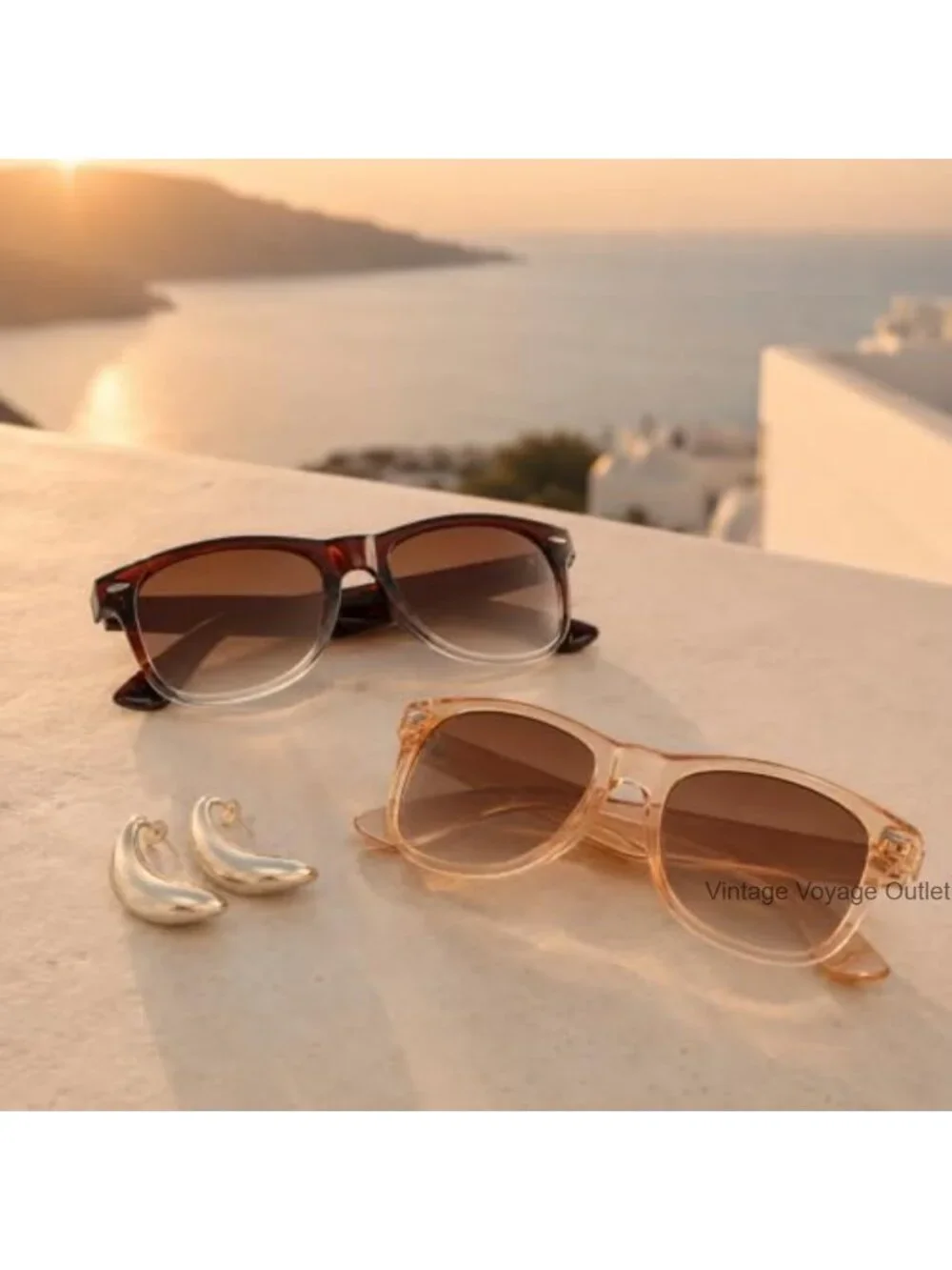 Polarized Sunglasses for Women UV Protection Retro Lightweight Driving Shades